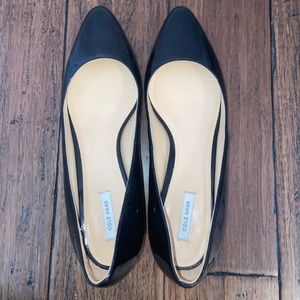 Cole Haan women’s Catalina wedge pump (black)